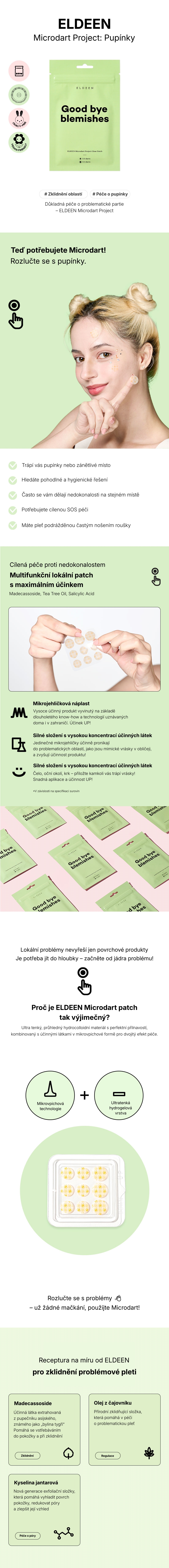 1.0. Detailed Page ELDEEN Good bye Patch Blemishes